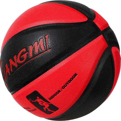 Vista 5 de Kuangmi Balón de baloncesto personalizado para interiores y exteriores (tamaño 7/29.5")