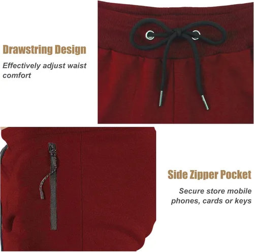 Vista 4 de BUXKR Pantalones cortos de entrenamiento para hombre, 5 pulgadas, de secado rápido, pantalones cortos de gimnasio para hombre, pantalones cortos