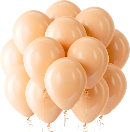 Vista 178 de Bezente Paquete de 150 globos de látex mate color burdeos de 5 pulgadas rojo (07-Red-G42)