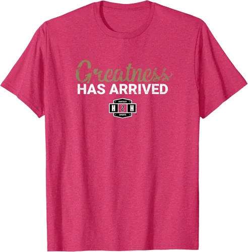 Vista 38 de Fantasy Sports Greatness Has Arrived Camiseta Negro