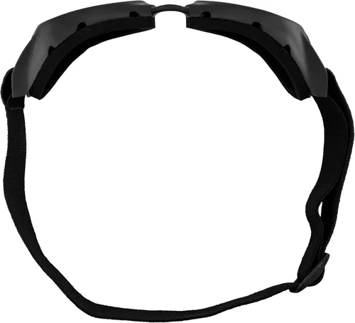 Vista 4 de Global Vision Paragon - Gafas de motocicleta para hombre y mujer, marco negro, lente súper oscuro