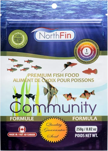 Vista 10 de Northfin Pescado Comunidad Fórmula Comunitaria Pellets de hundimiento lento (0.020 in 3.53 oz) Community Formula; slow-sinking pellets for