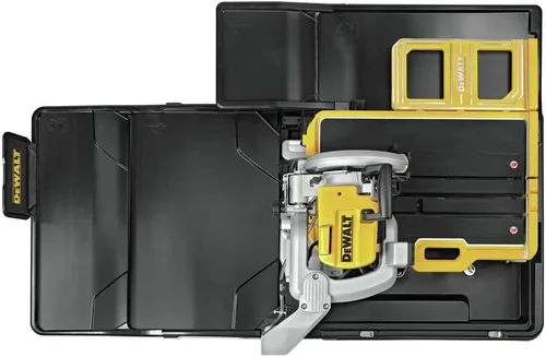 Vista 4 de Sierra para azulejos en mojado DEWALT con soporte, 10 pulgadas, 15 amperios, 1,220 WMO, con cable (D36000S)