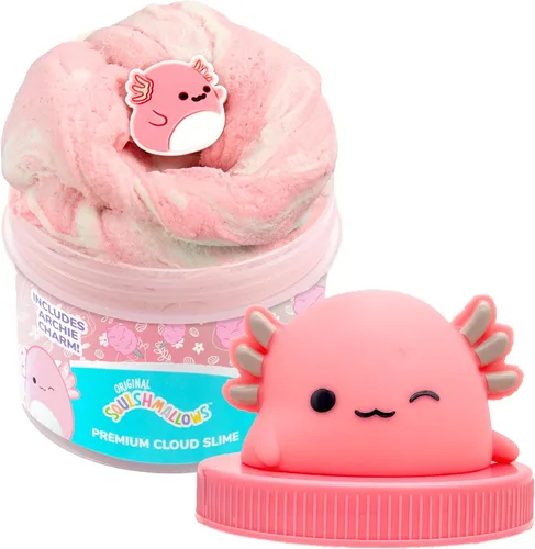 Vista 19 de Original Squishmallows Premium Cloud Slime, paquete de 3, 9 añadidos, 8 onzas