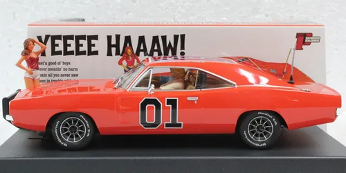 Vista 4 de Pioneer P131 El General Lee '69 Dodge Charger - Duques de Hazzard, #01 1:32 Slot Car