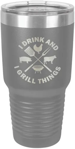 Vista 15 de Taza de viaje de acero inoxidable con diseño de Yeti Rambler