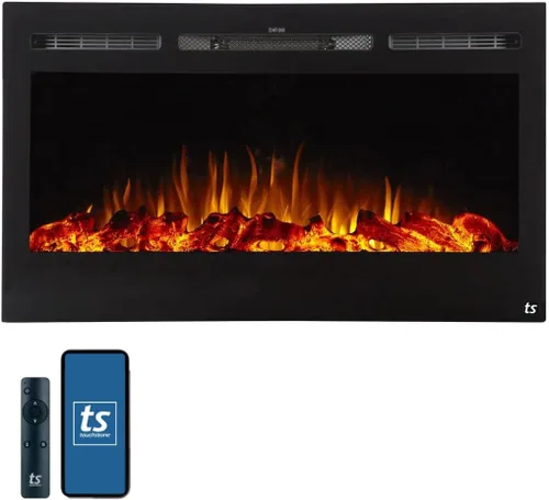 Vista 11 de Touchstone Sideline - Chimenea eléctrica empotrable
