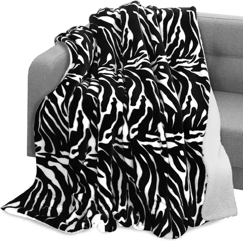 Vista 27 de Elegant Comfort Manta, Manta Reversible de Franela Sherpa, Ultra-Suave, Mullida, Acogedora y Afelpada - Manta Decorativa Ligera para Todas las Gris