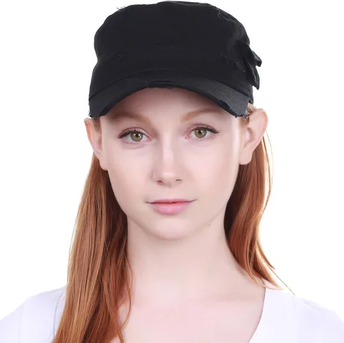 Vista 22 de Cadet Army - Gorra de estilo militar básico diario (ahora con la versión de bolsillo Stash)
