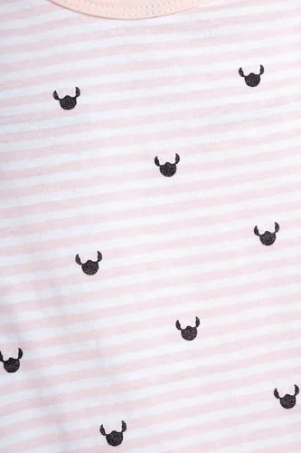 Vista 4 de Disney Mameluco de Minnie Mouse para bebé niña - Body de 4 piezas para recién nacidos 0-24M