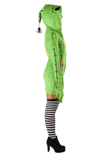 Vista 4 de Disfraz de Sudadera Deluxe Disney Oogie Boogie para Mujer Multicolor