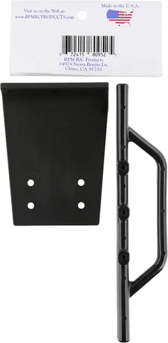 Vista 2 de RPM 80952 Parachoques delantero/Skid Negro Slash Negro