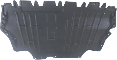 Vista 4 de Evan Fischer Protector contra salpicaduras de motor delantero compatible con Volkswagen Jetta 2011-2015, Volkswagen Passat 2012-2015