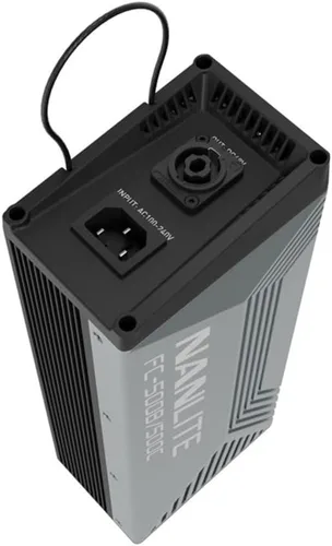 Vista 3 de Proyector LED Nanlite Fc 500c RGBW, montaje Bowens, aplicación y control remoto de 0.08 oz Proyector Rgbw a todo color 2700-7500K, 57, 050 Lux a