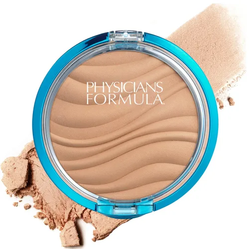 Vista 19 de Physicians Formula Mineral Wear Polvo facial sin talco, maquillaje mineral de cobertura ligera para pieles sensibles - Buff Beige