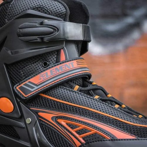 Vista 3 de Panther - Patines en línea para hombre con correa ajustable, ruedas de 3.228 in, ajuste suave para comodidad Patines de larga distancia Roller