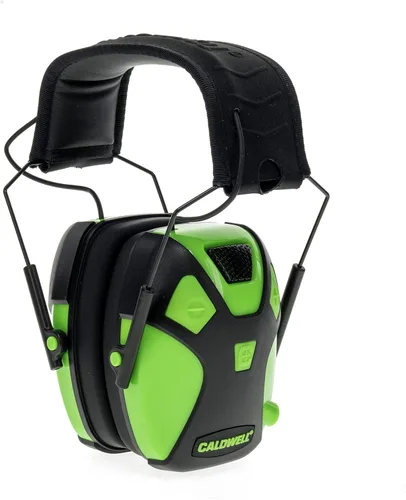 Vista 6 de Caldwell E-Max Pro Electronic Hearing Protection Earmuffs Sound Amplification, Low Profile, for Range Shooting, Hunting