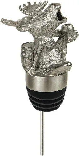 Vista 26 de Aireador de vertedor de vino animal de acero inoxidable - Bigfoot