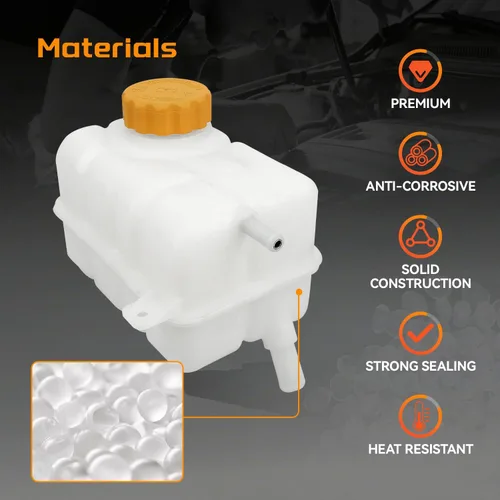 Vista 11 de BRTEC Depósito de refrigerante con tapa para Chevy Aveo Aveo5 Pontiac G3