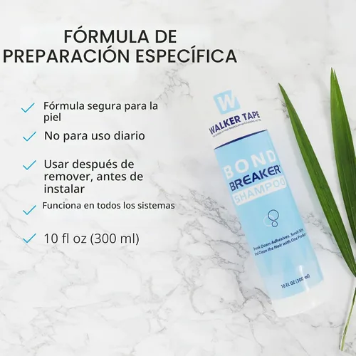 Vista 3 de Bond Breaker Shampoo por Walker Tape 10 onzas