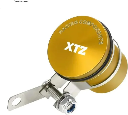Vista 12 de For Yamaha For XTZ1200 XTZ 125 150 250 750 660 1200 XT1200Z Motorcycle Brake Clutch Tank Cylinder Fluid Oil Reservoir Cup Fluid Cup (Color : Blue)