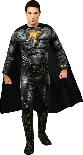 Vista 5 de Rubie's Men's Dc Comics Black Adam Deluxe Costume Jumpsuit