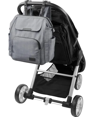 Vista 3 de Simple Joys by Carter's Accesorio para mochila de pañales para niños, color gris, talla única
