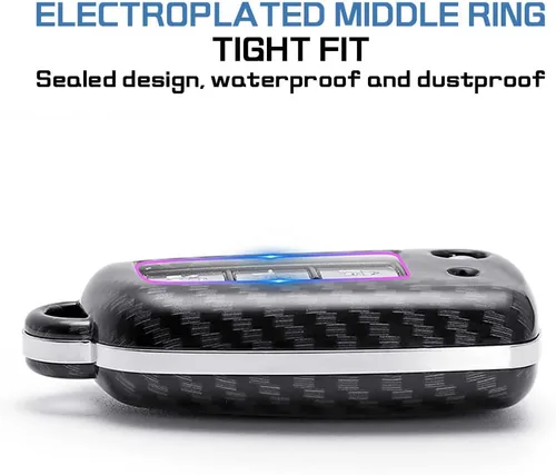 Vista 5 de ontto Funda para Llave de Automóvil Flip con Botón de Nissan, Carcasa de Llave de ABS para Rogue Rogue Select Blanco
