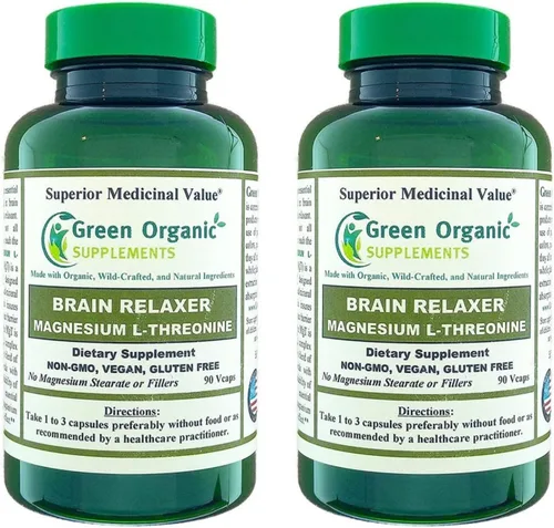Vista 8 de Green Organic Supplements Magnesio L-treonina 90 VCaps