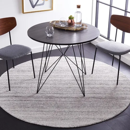 Vista 20 de SAFAVIEH Natural Fiber Collection NF379Z - Alfombra de pasillo de 2 pies 3 pulgadas x 8 pies, color negro y natural, tejido plano, diseño geométrico