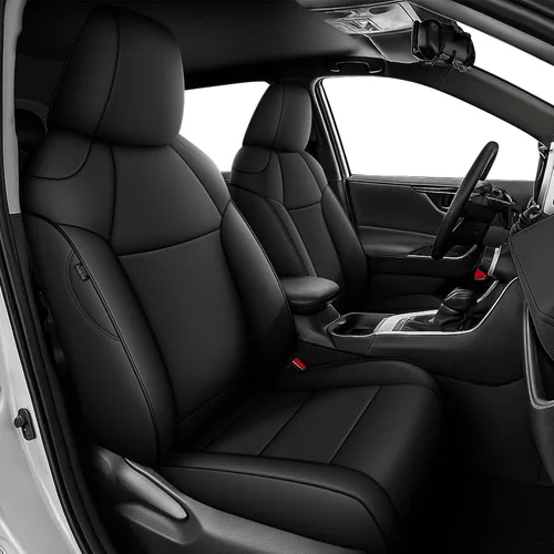 Vista 31 de Seat Covers for Mazda 3 2014 2015 2016 2017 2018 Custom Fit,Faux Leather Waterproof AirbagCompatible Car Seat Cover Full Set Black