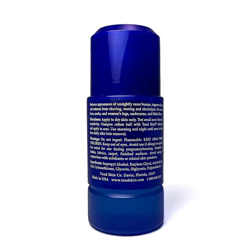 Vista 5 de Tend Skin, Solución para el Cuidado de la Piel, Rellenable, Roll On, 2.5 onzas Solución para quemaduras antiestéticas de afeitar, tóner posterior