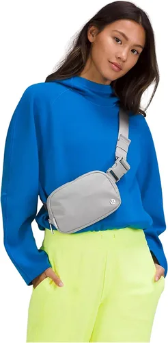 Vista 5 de Lululemon Athletica, Lululemon Everywhere - Bolsa para cinturón de 1L (caída plateada), Plateado
