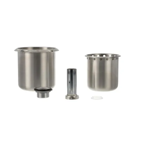 Vista 3 de Encore - Conjunto de pozo de acero inoxidable con menos grifo