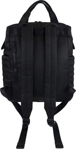 Vista 2 de Hedgren Mochila Tower de fabricación sostenible, Negro, talla única