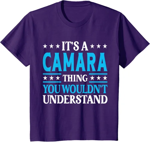 Vista 18 de It's A Camara Thing Surname Funny Family Last Name Camara T-Shirt