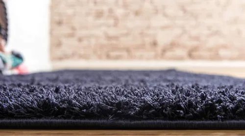 Vista 111 de Unique Loom Studio Colección Solid Shag - Alfombra Urbana Moderna Super Suave y de Felpa