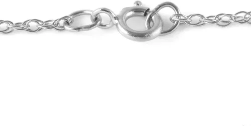Vista 4 de Galaxy Gold GG Collar de oro rosa blanco macizo de 14k con diamantes y perlas cultivadas en agua dulce