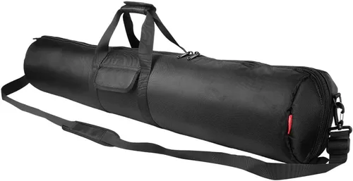 Vista 9 de HEMMOTOP Funda para trípode, 31.5 x 7 pulgadas, bolsa de trípode resistente con correa para el hombro y asa, funda de transporte acolchada gruesa