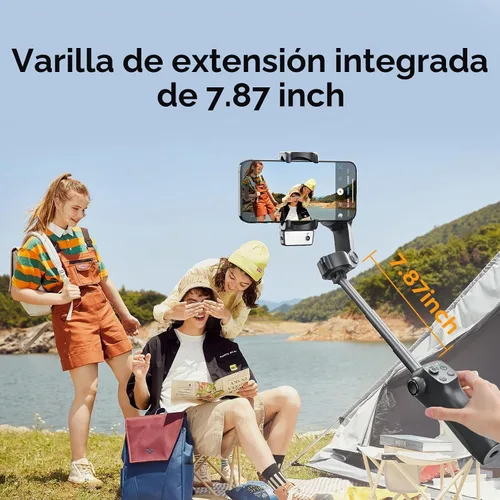 Vista 3 de Estabilizador de cardán CM9 de 3 ejes para iPhone y Android