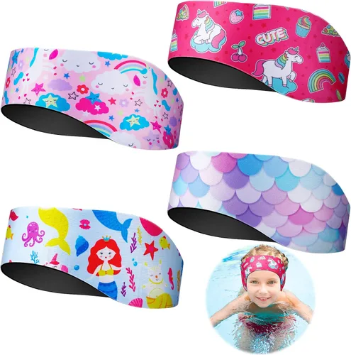 Vista 12 de Zhanmai - Diadema ajustable para niños pequeños (4 piezas)