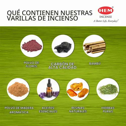 Vista 4 de Hem 120 varillas de incienso pachuli (6 paquetes de 20 unidades cada uno)