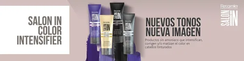 Vista 2 de Recamier Professional Salon In +Pro Color Intensifier Tratamiento Capilar Negro 8.45oz - Tratamiento Intensificador de color para el cabello negro