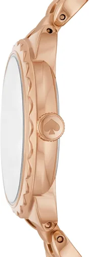 Vista 2 de Kate Spade New York Morningside Reloj de mujer con festoneado y pulsera de acero inoxidable o correa de cuero
