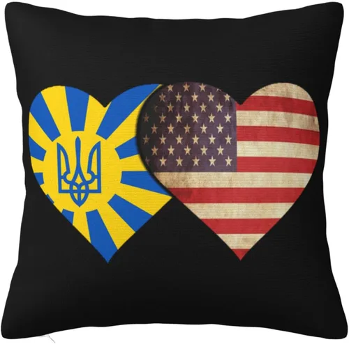 Vista 10 de Fundas de almohada con bandera puertorriqueña, fundas de almohada decorativas de 18 x 18 pulgadas, funda de almohada para decoración al aire libre