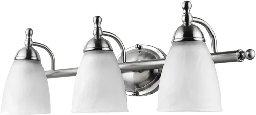 Vista 5 de Globe Electric Cusco - Tocador con 3 luces, 50783, 60.0watts, 120.00 volts