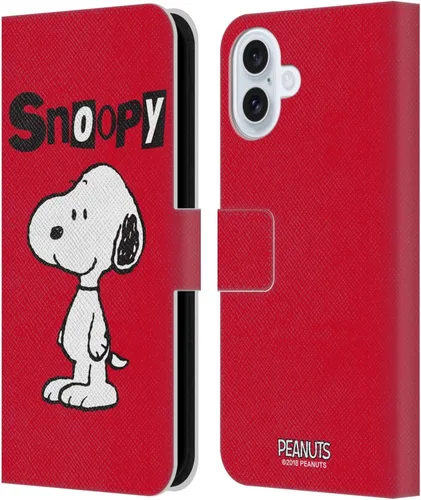 Vista 101 de Head Case Designs Funda de piel con licencia oficial de Peanuts Snoopy Characters compatible con Apple iPhone 7/8/SE 2020 y 2022