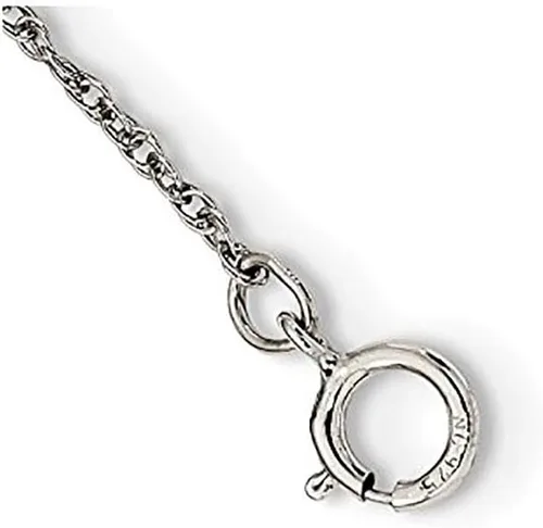 Vista 3 de Brilliant Bijou Solid - Collar de plata de ley 925 y 12 ct, diseño de San Cristóbal envejecido, 10.0in