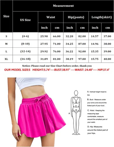 Vista 6 de Bloggerlove Pantalones cortos de yoga 2 en 1 para mujer, para gimnasio, fitness, entrenamiento, atletismo, pantalones cortos de elastano con bolsillo