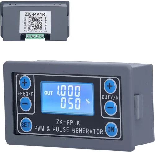 Vista 8 de Generador de señal PWM 1Hz-150kHz, módulo de modulación de ancho de pulso de 3.3V-30V para control de velocidad del motor y ajuste de brillo LED
